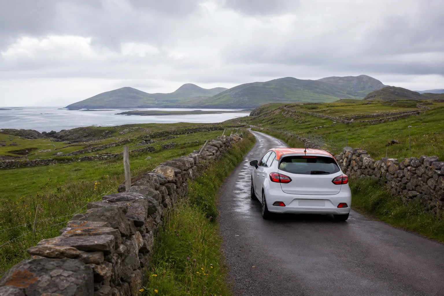 Seven-day Ireland road trip route through Galway Dingle and Killarney