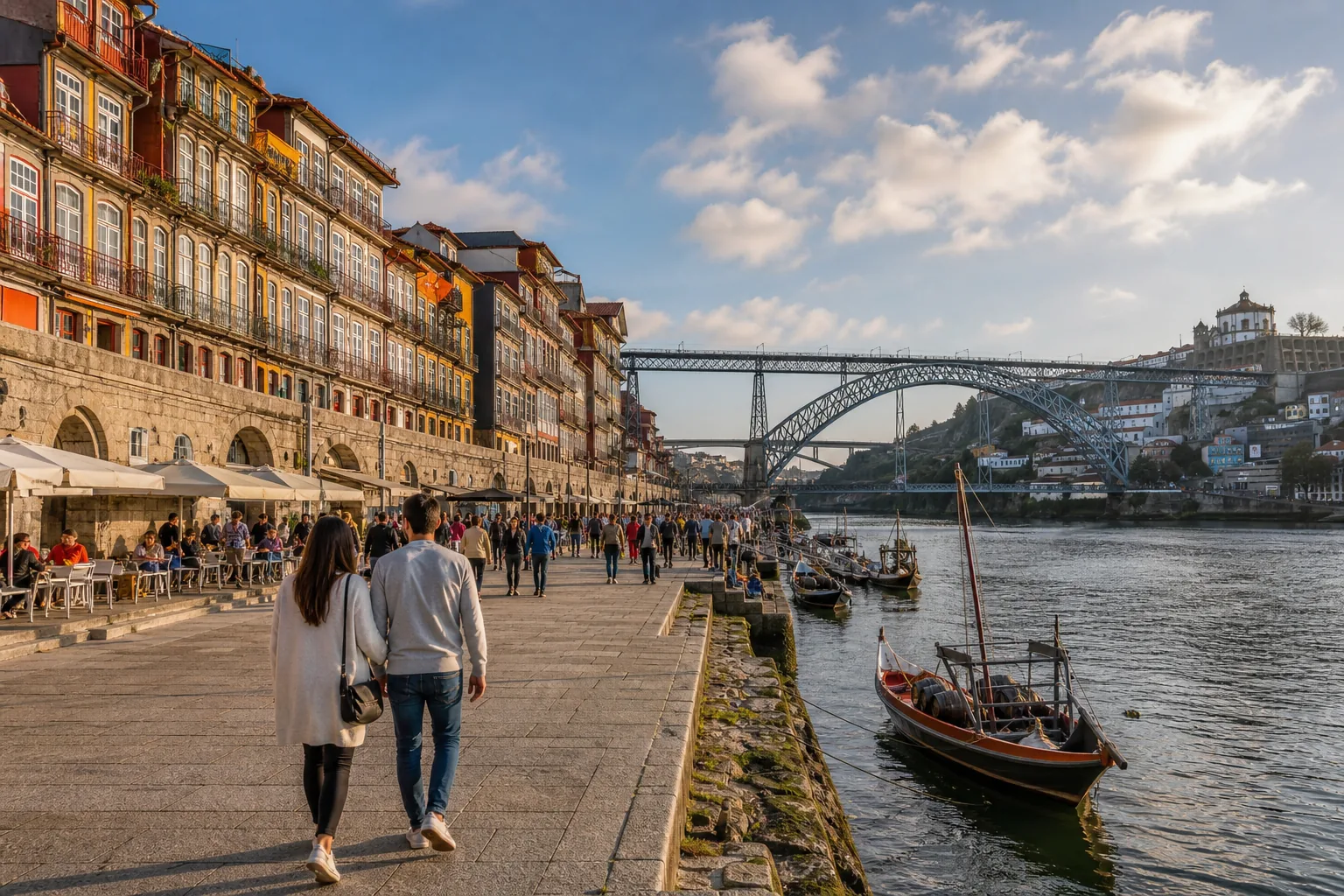 Porto Ribeira waterfront Portugal itinerary