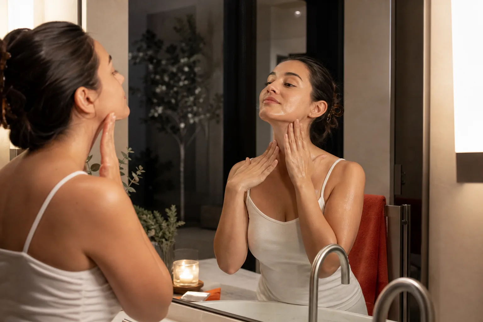 Nighttime hydration routine for ZO Skin Health products