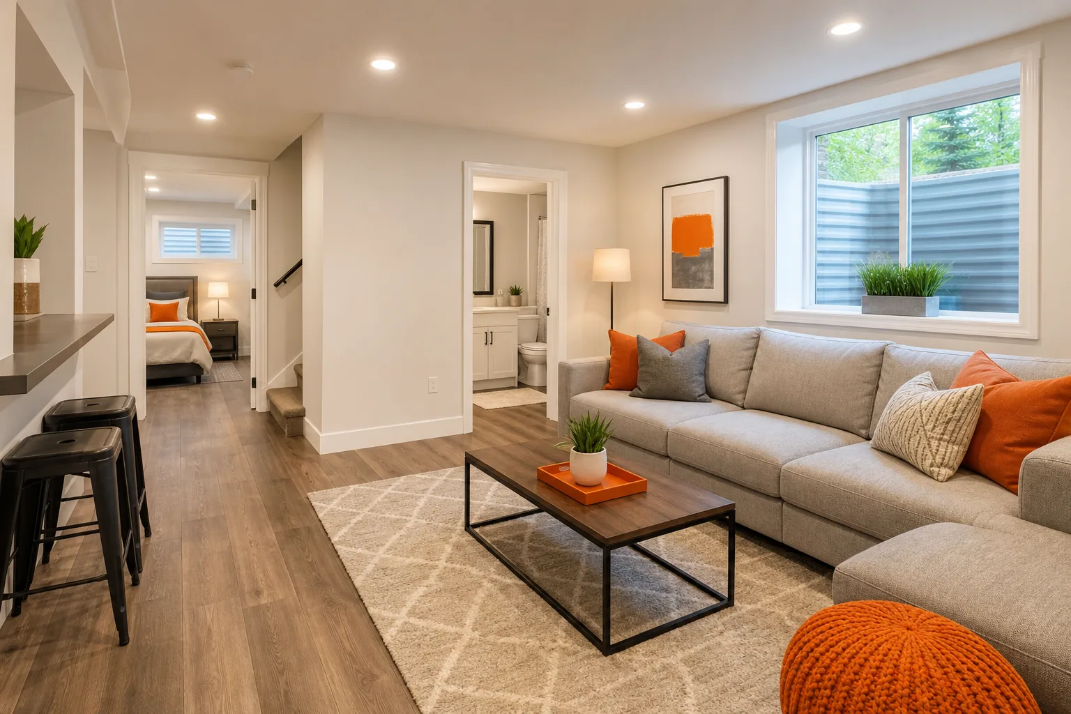 finished basement upgrades that add usable living space