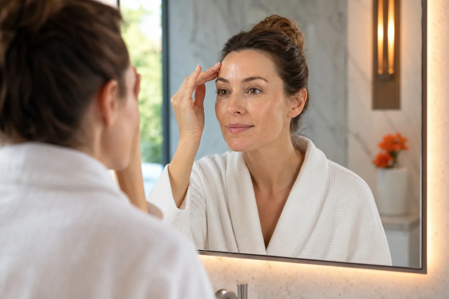 Botox forehead aftercare and results reassessment