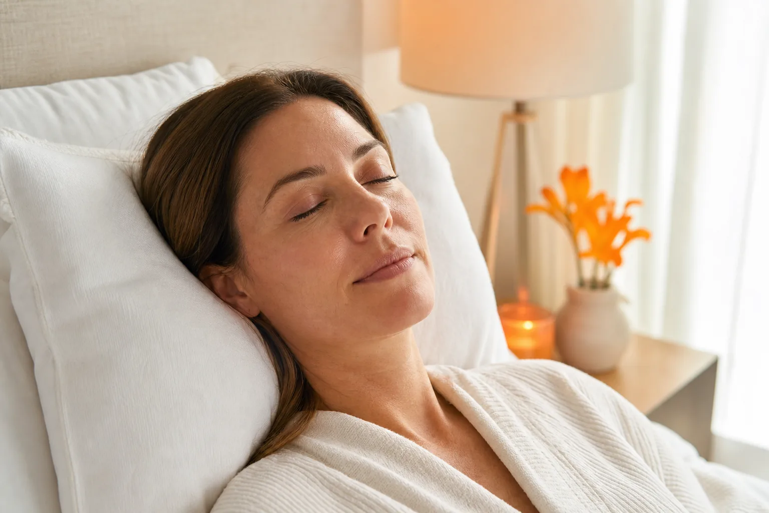 Protecting treated skin during dermal filler recovery at home.