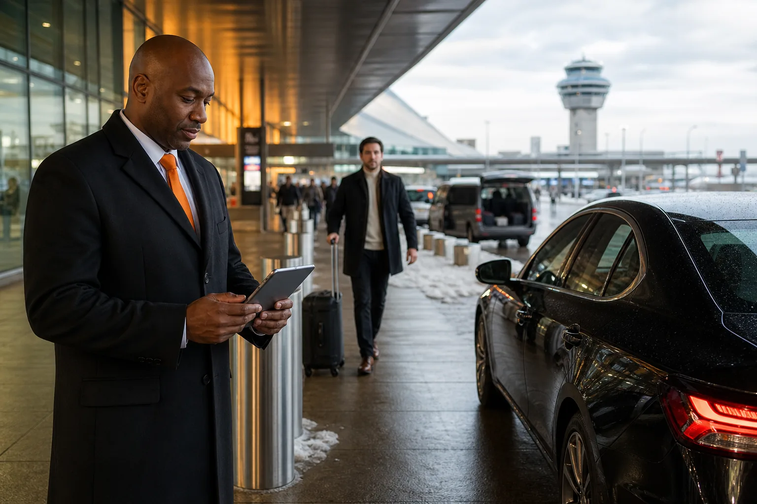 Reliable MSP airport pickup with flight tracking and professional chauffeur