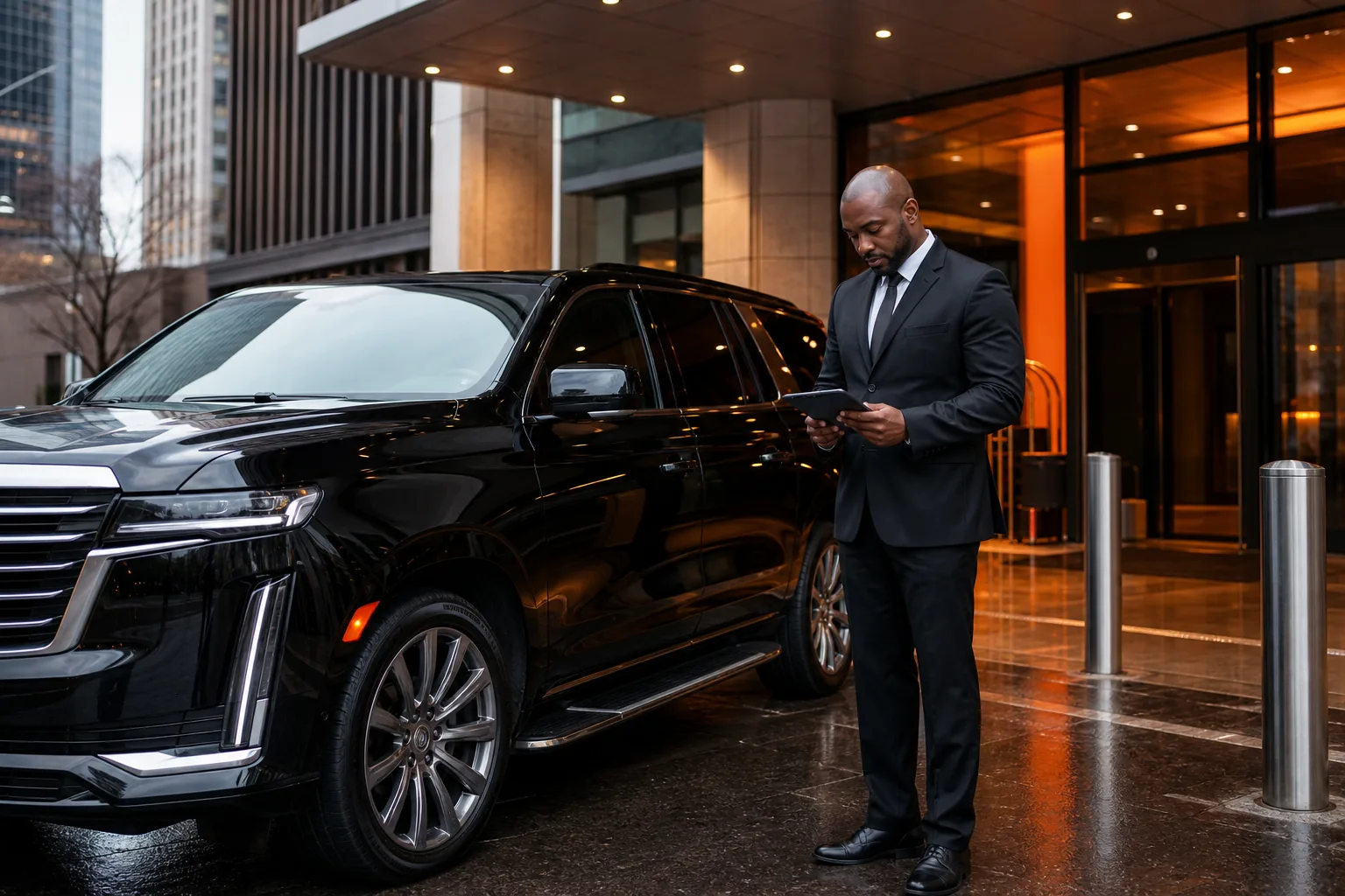 Professional chauffeur and luxury business car service Minneapolis