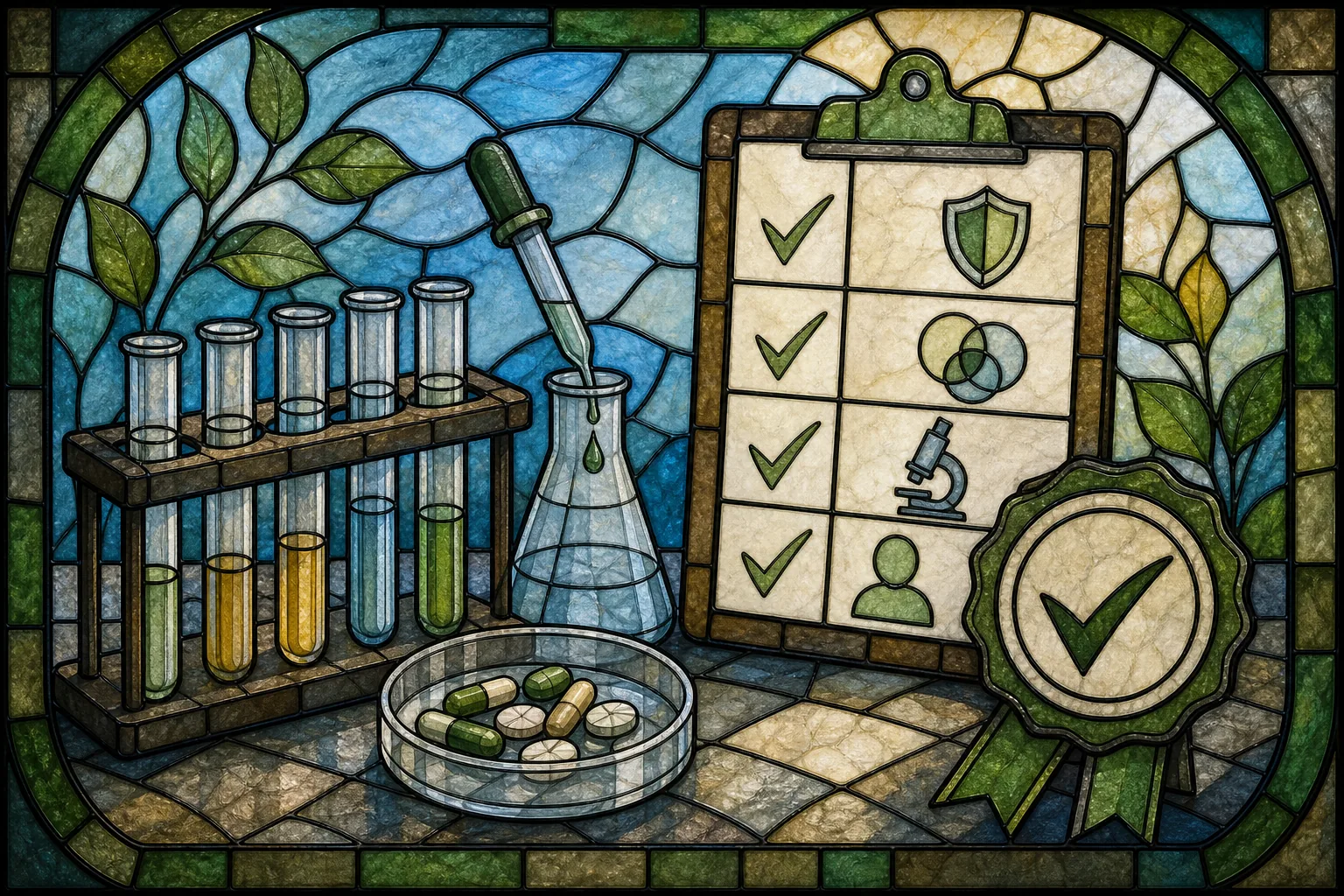 "Check supplement quality, interactions, and safe use"