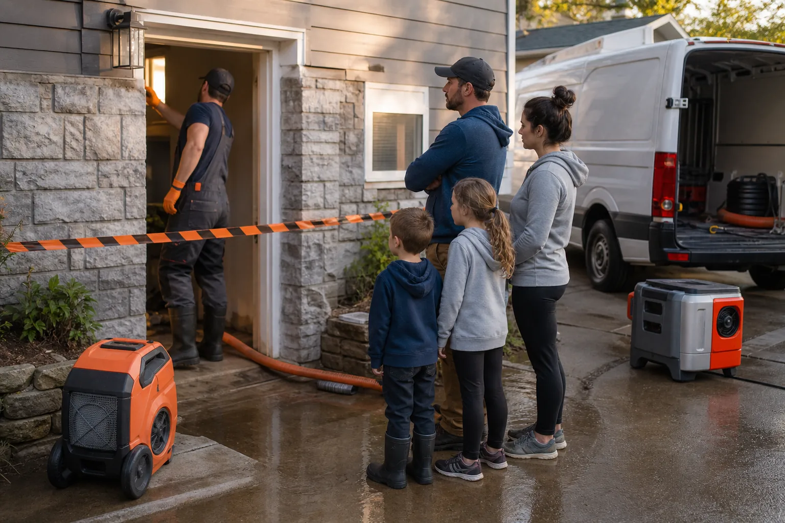 Homeowner safety after a basement flood in Utah
