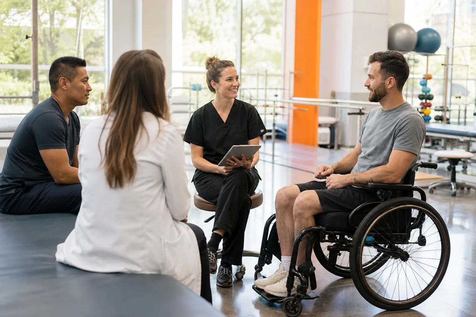 Spinal cord injury medical care and rehabilitation documentation