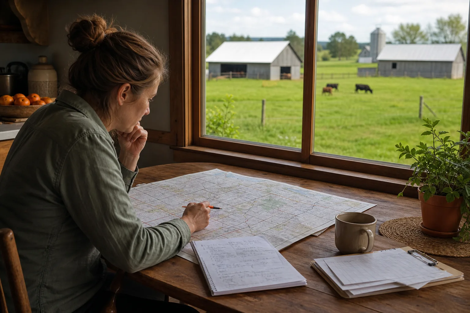 Searching local farms and farm services by ZIP code and county