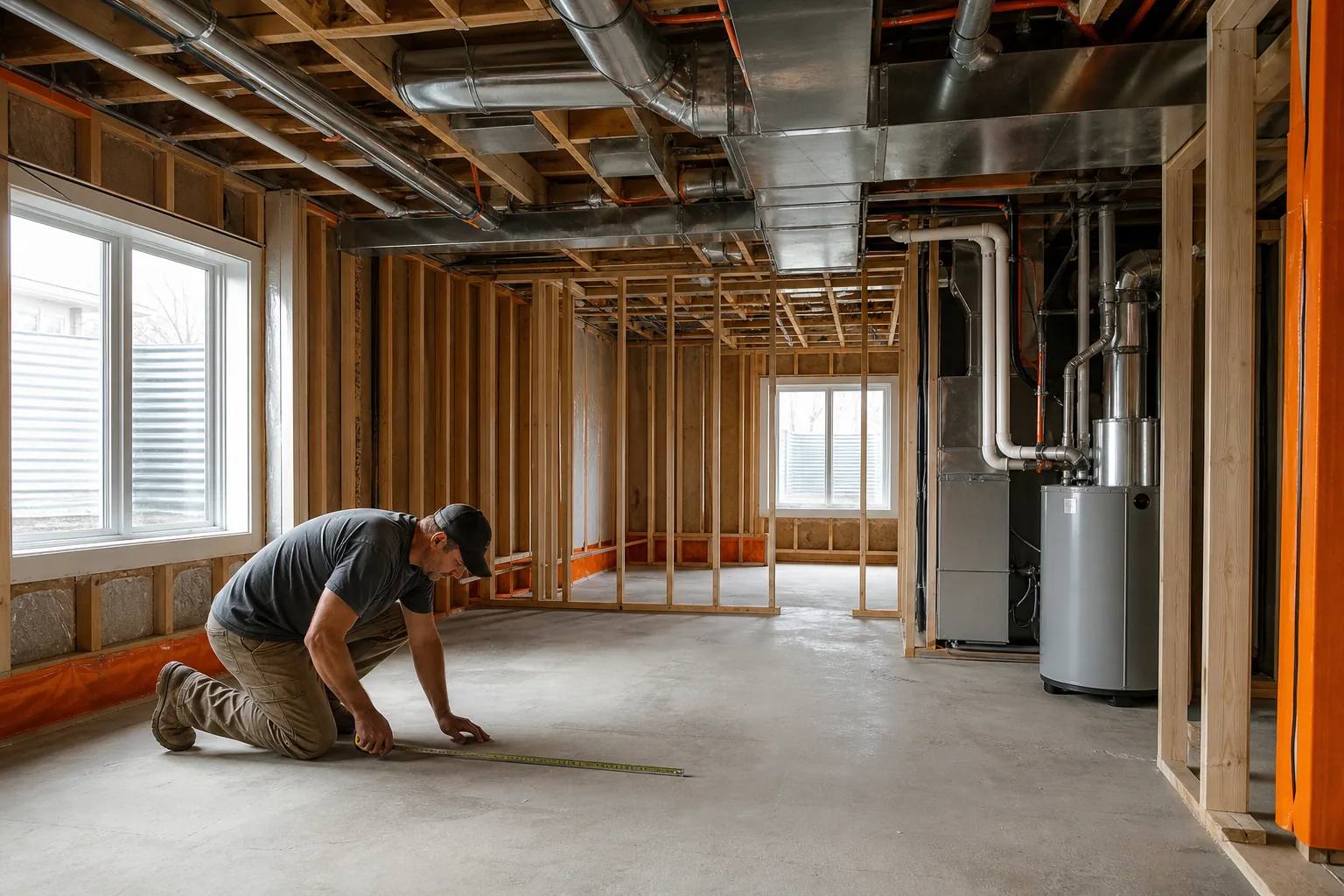 Utah basement ventilation planning during finishing work