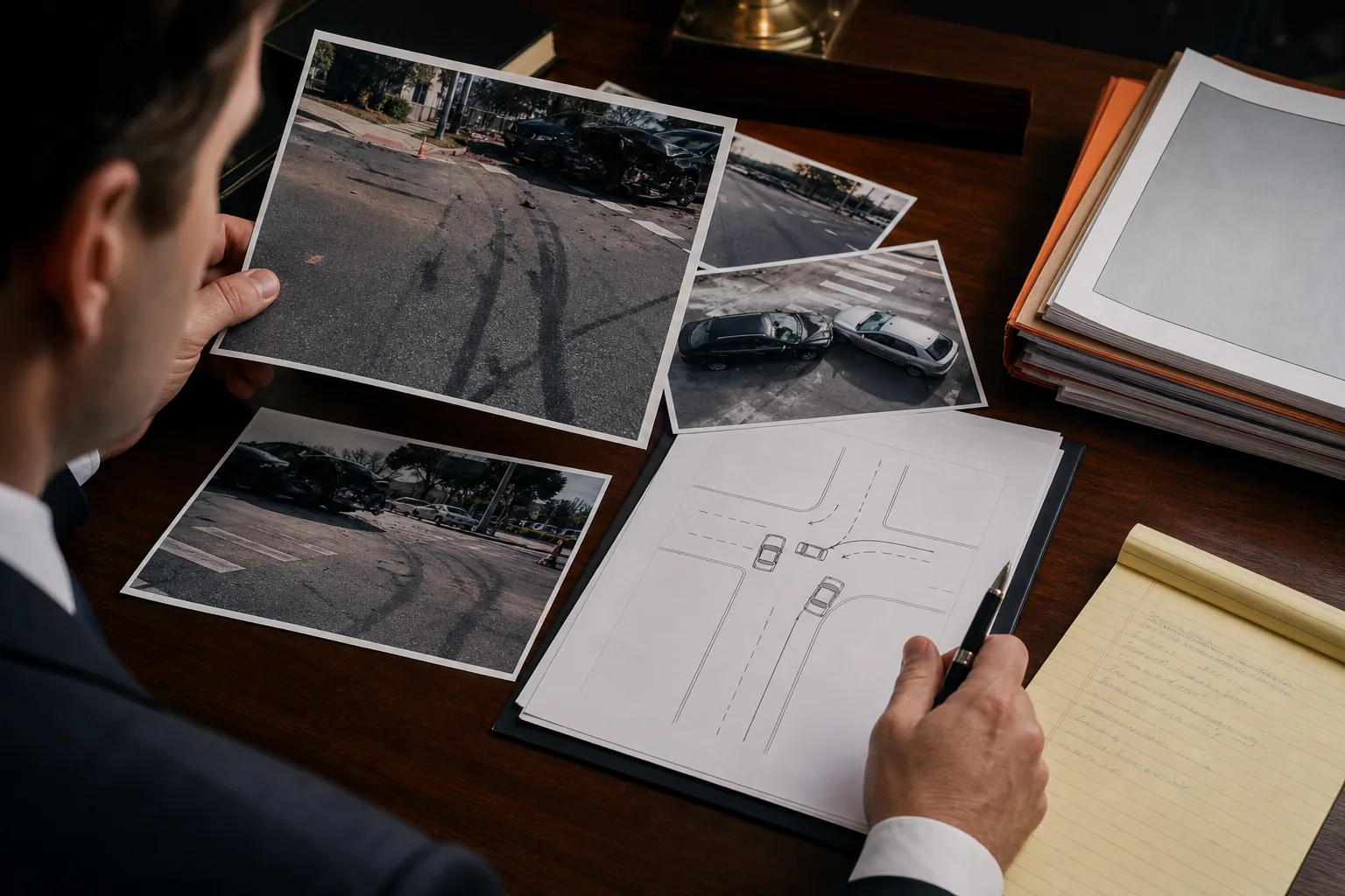 Proving breach of duty with car accident evidence.