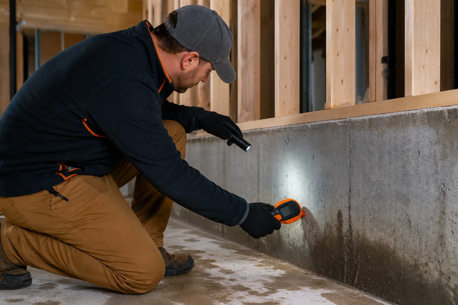 Basement moisture inspection and warranty exclusion in Utah