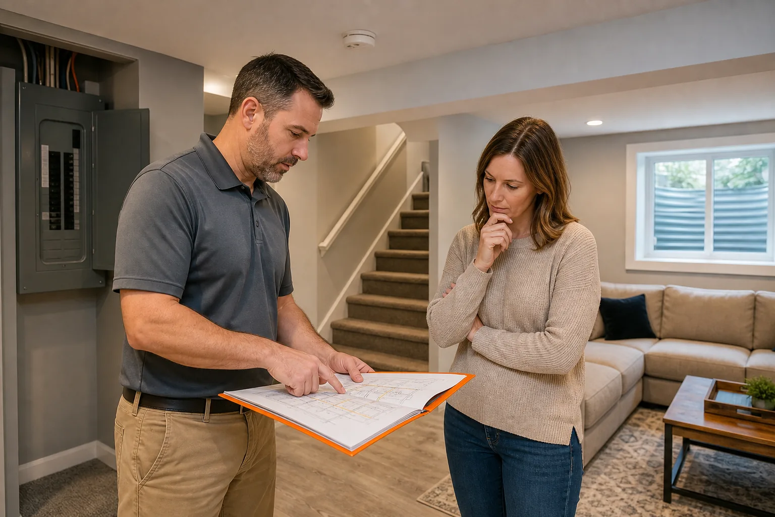 Utah basement remodel permit and fire safety inspection