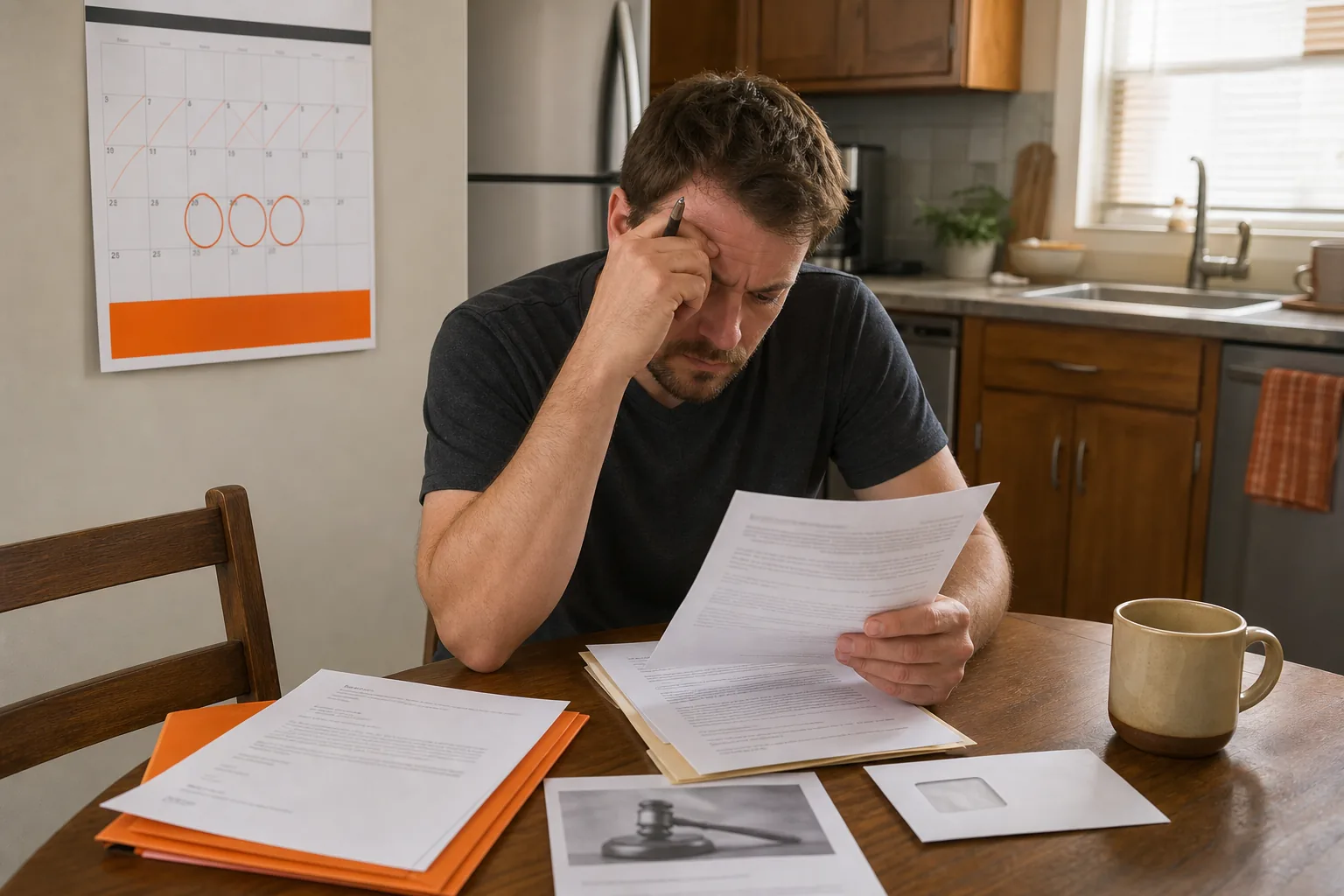 Utah unlawful detainer eviction papers and court deadline calendar
