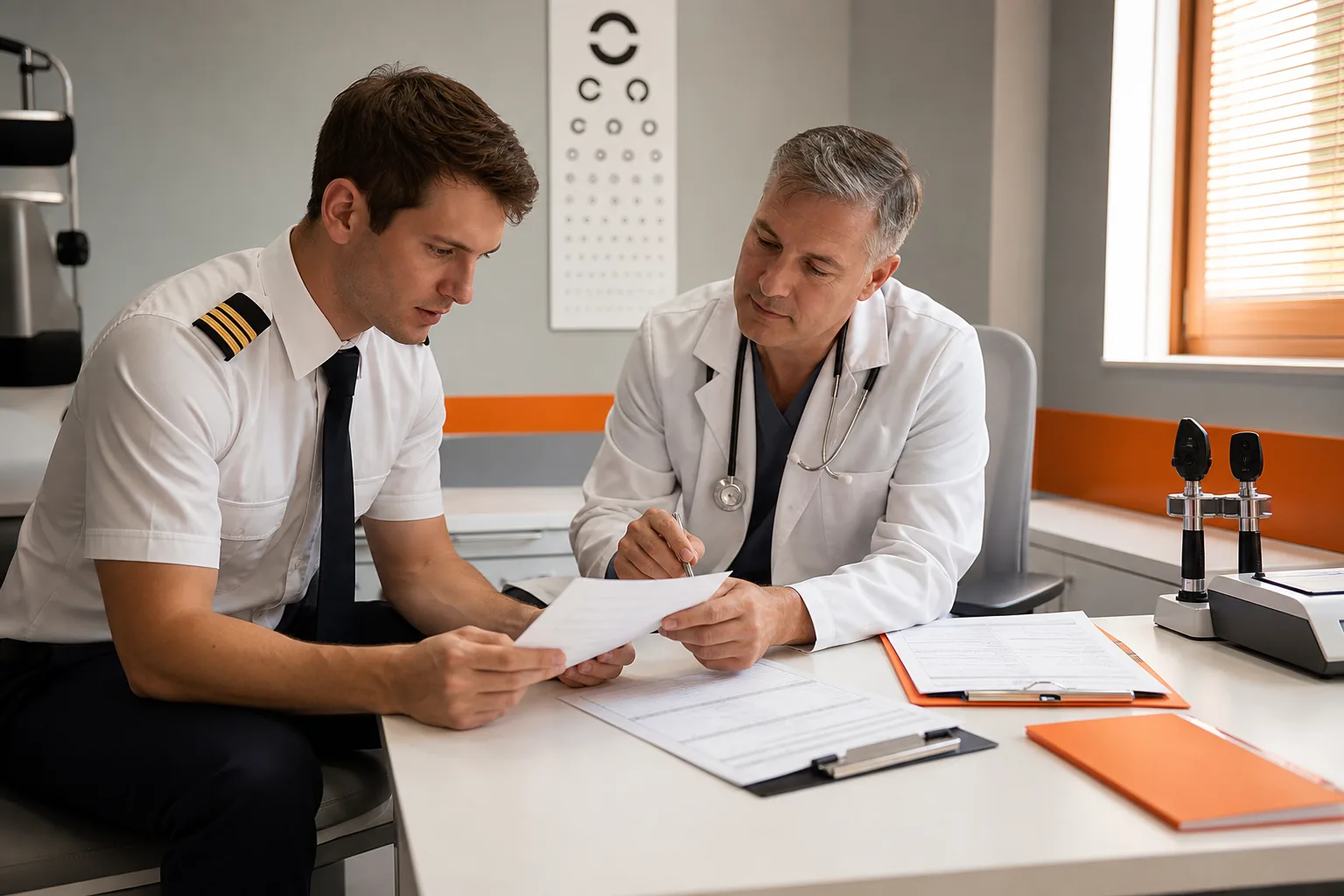First Class FAA medical certificate exam preparation with an Aviation Medical Examiner