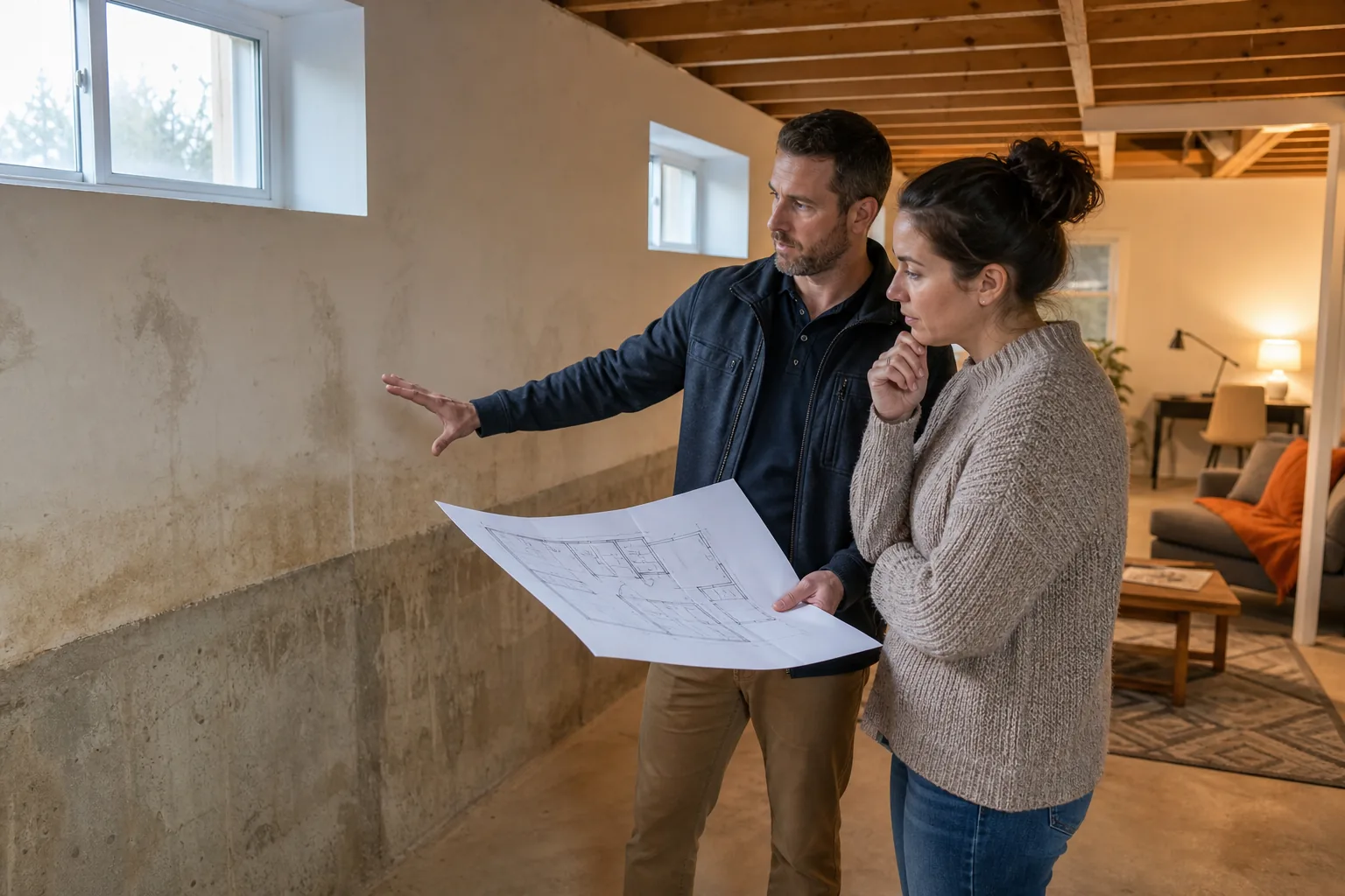 Utah basement inspection for a home office remodel