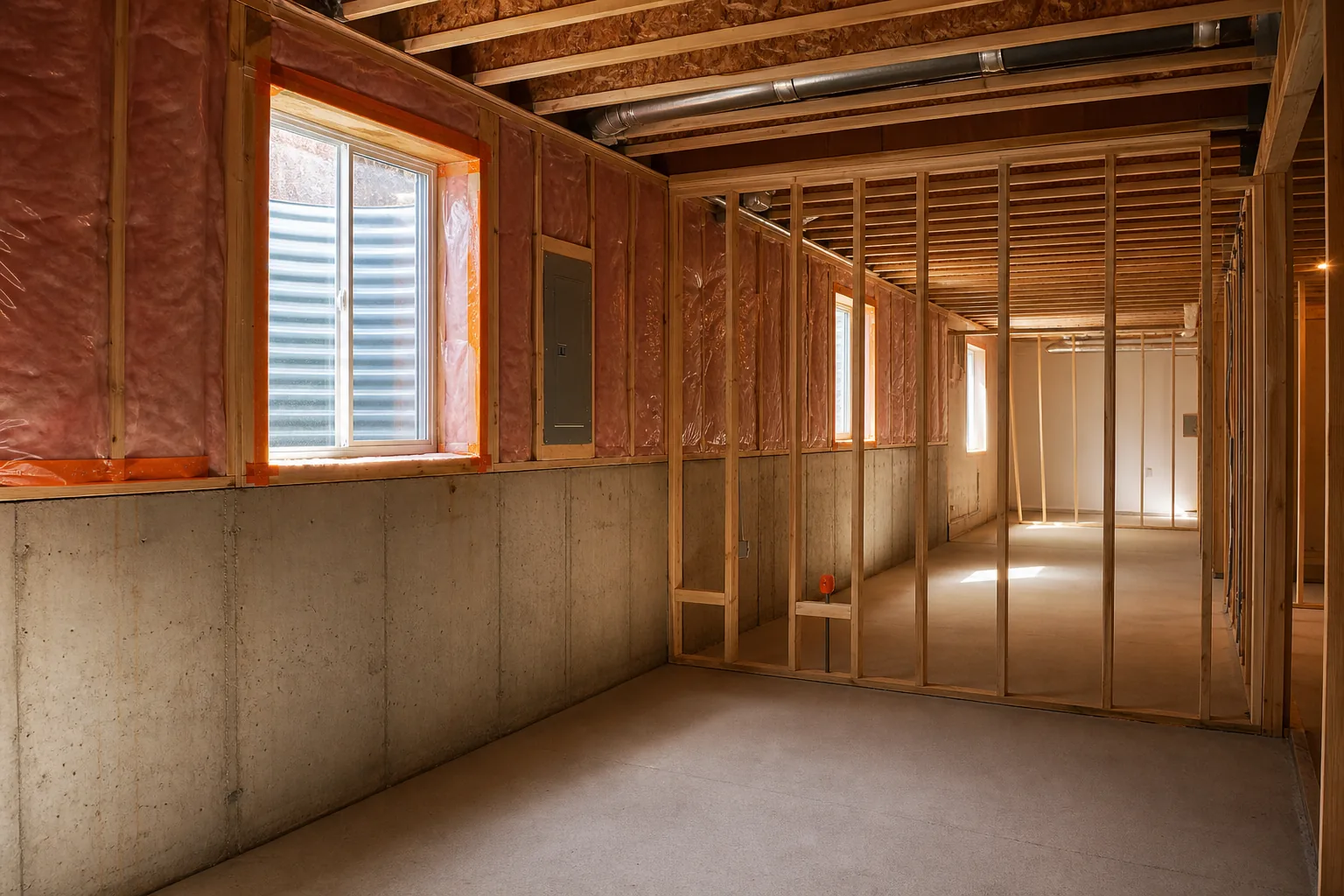 Utah basement insulation and finishing details for seasonal crack prevention