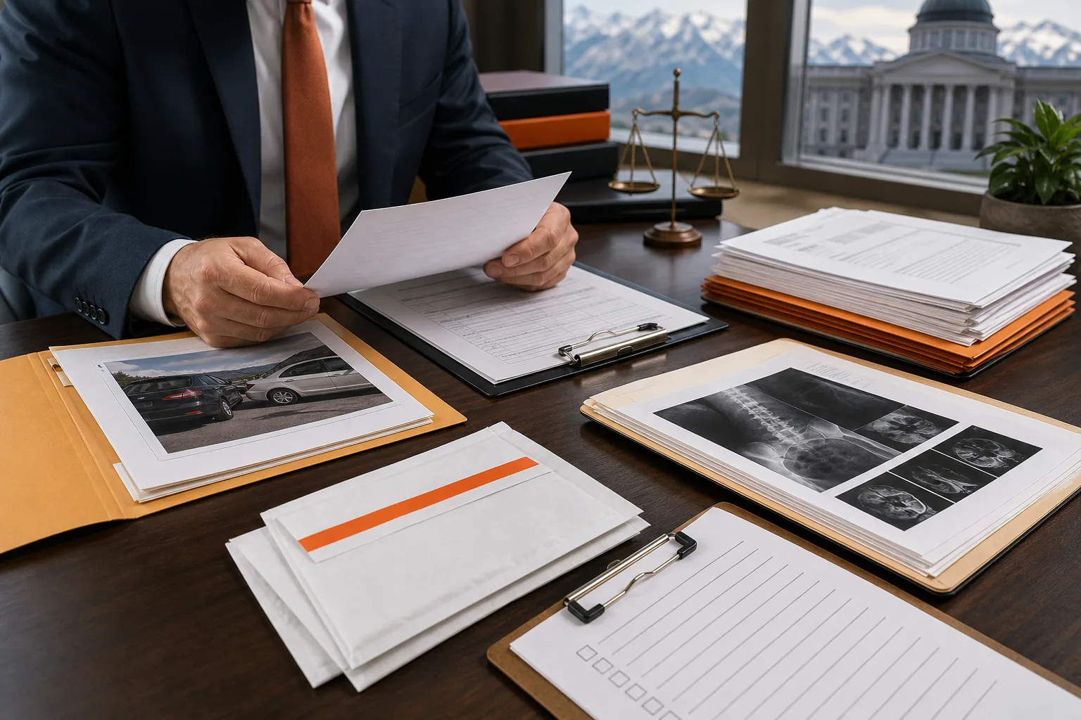 Utah personal injury lawsuit evidence and disclosure documents
