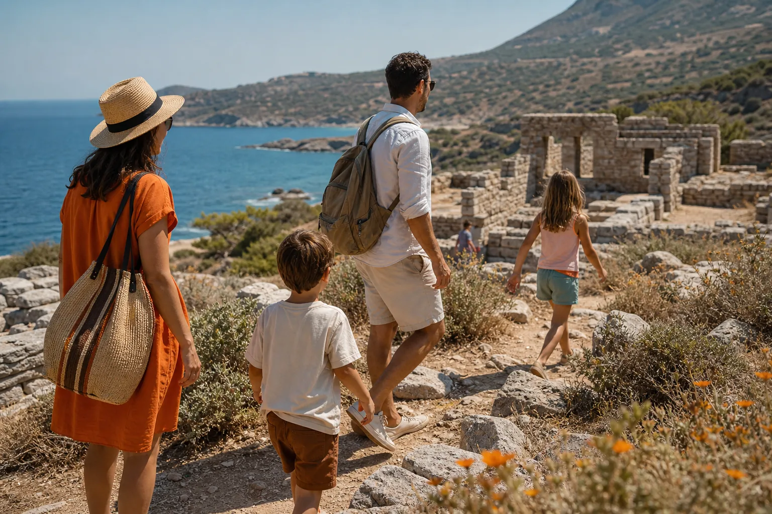 Family activities on Greek islands beyond the beach