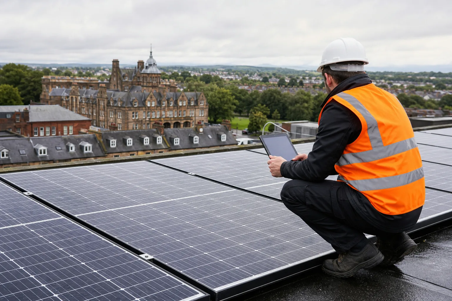 Solar panel inspection services choosing the right inspection scope for your estate