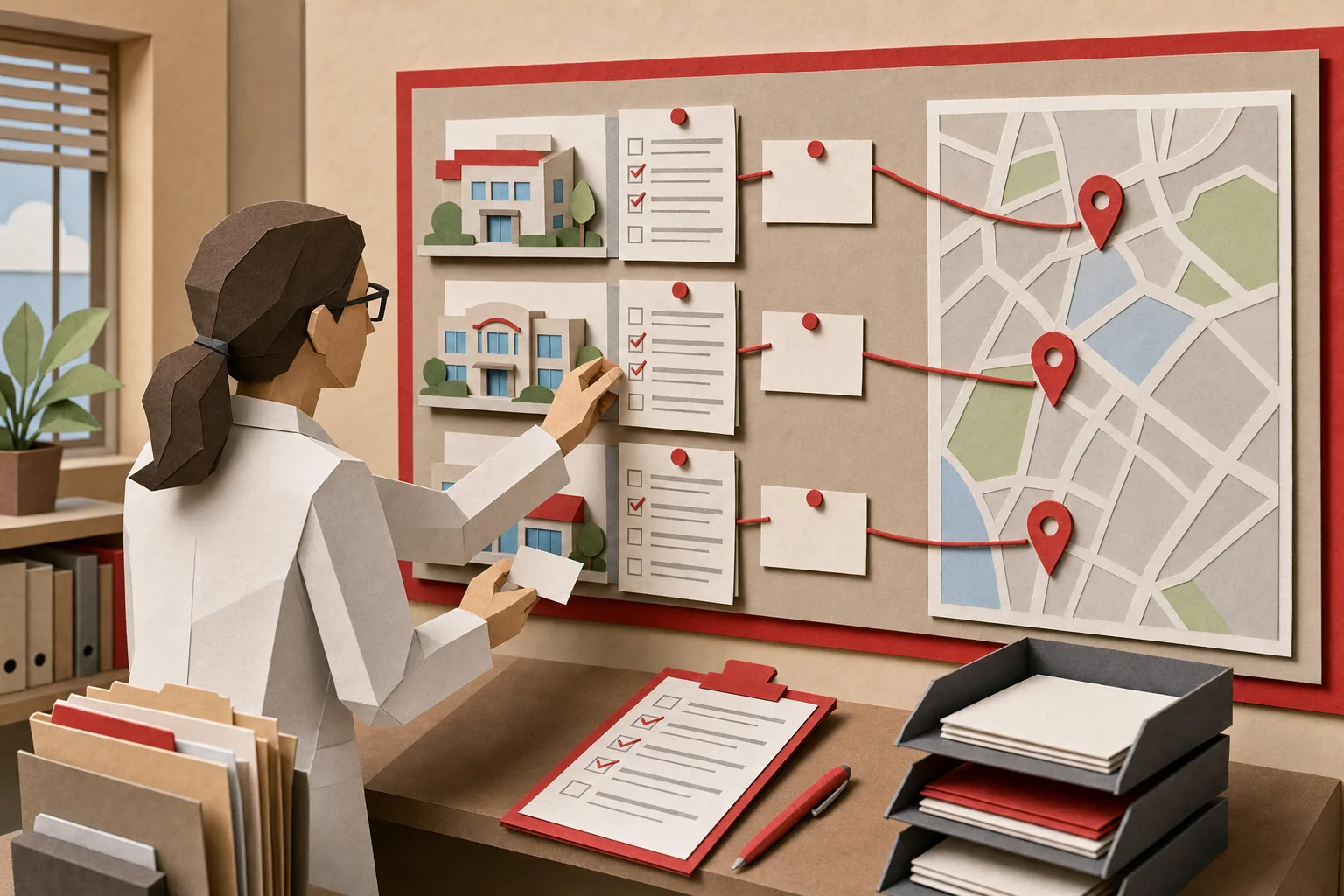 Local citation consistency audit for multi-location medical practices