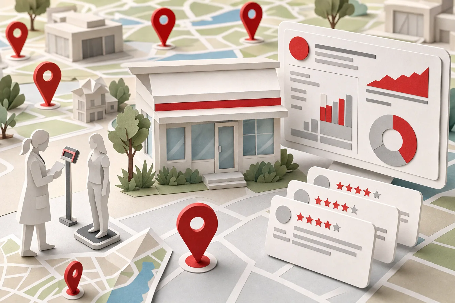 local SEO foundation for a multi-location weight loss clinic