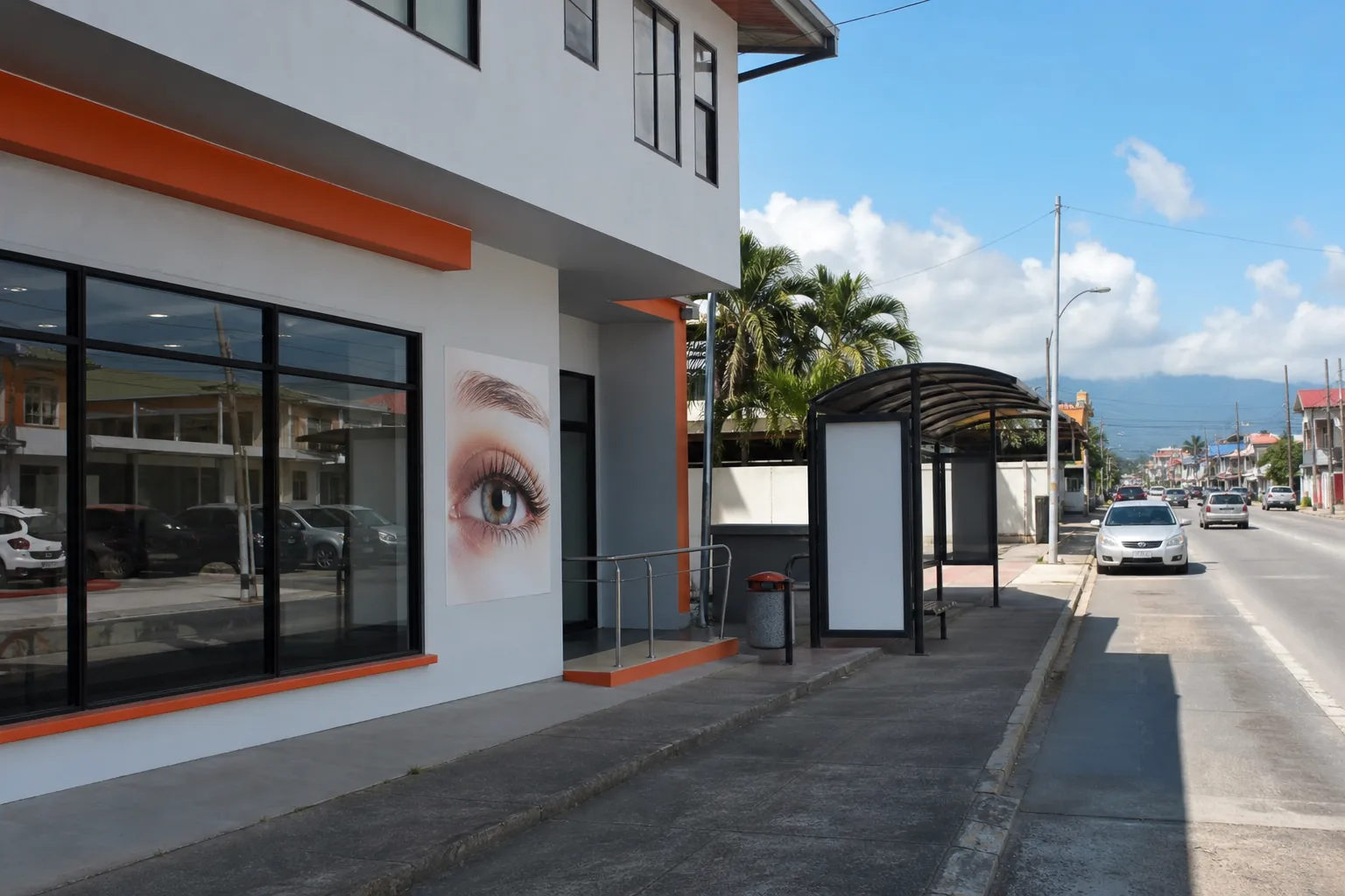 Optometrist near me Trinidad clinic exterior