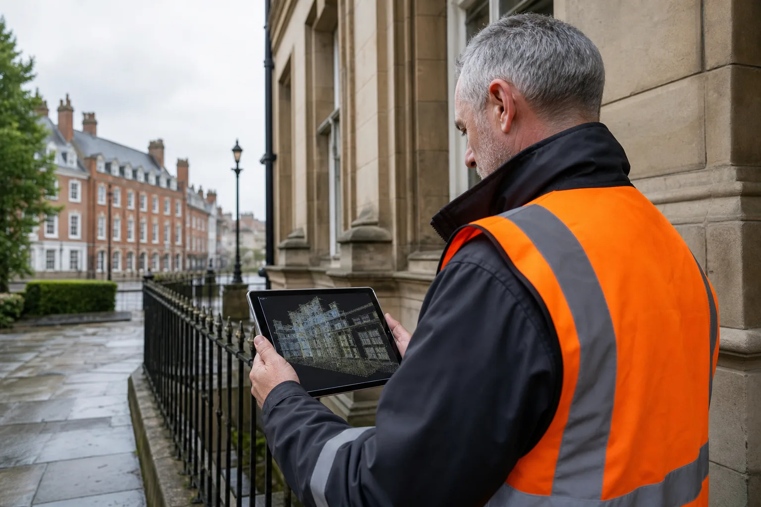 Estate risk reduction through accurate survey data