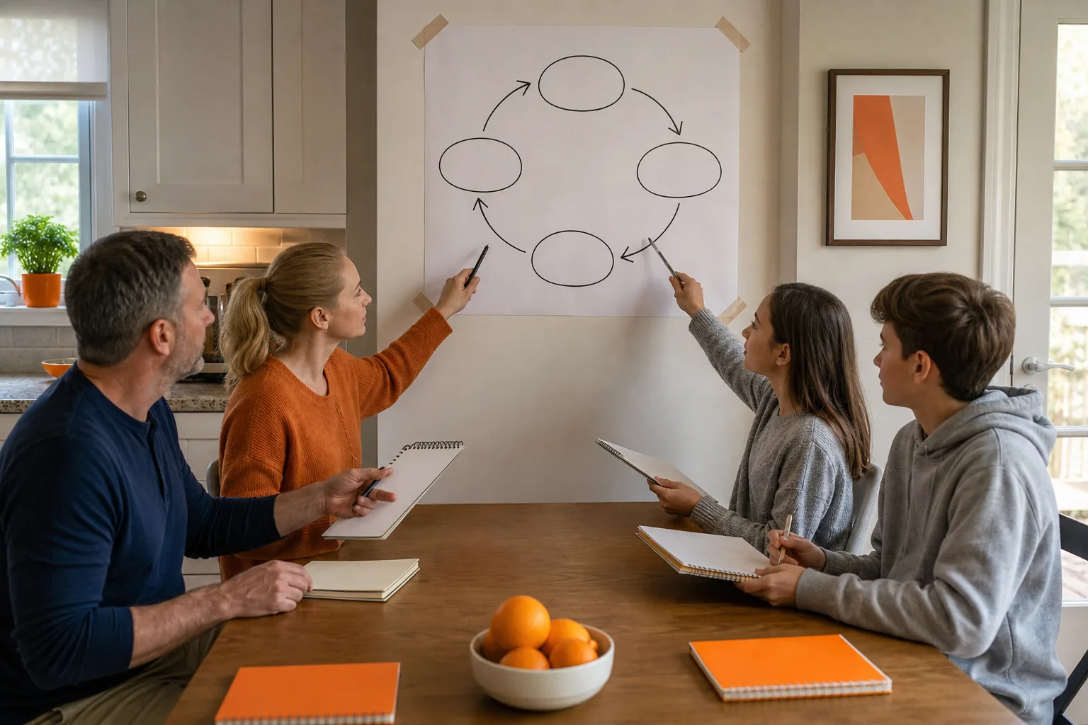 Blended family naming communication pattern