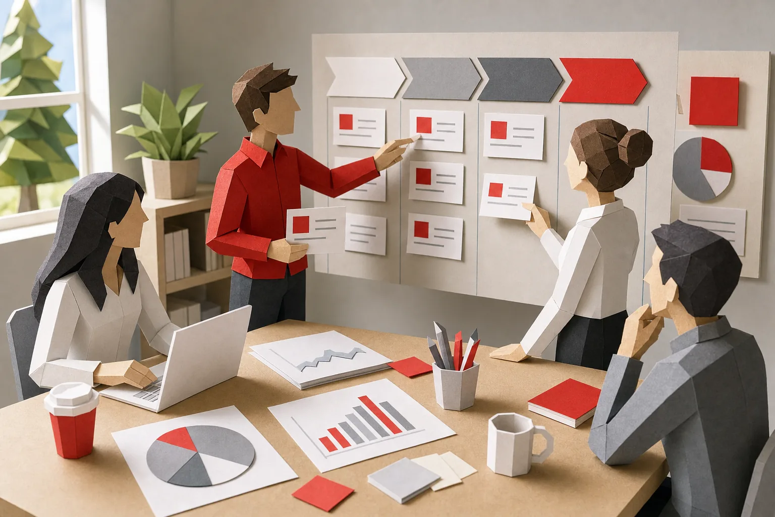 B2B SaaS blog strategy pipeline planning workflow