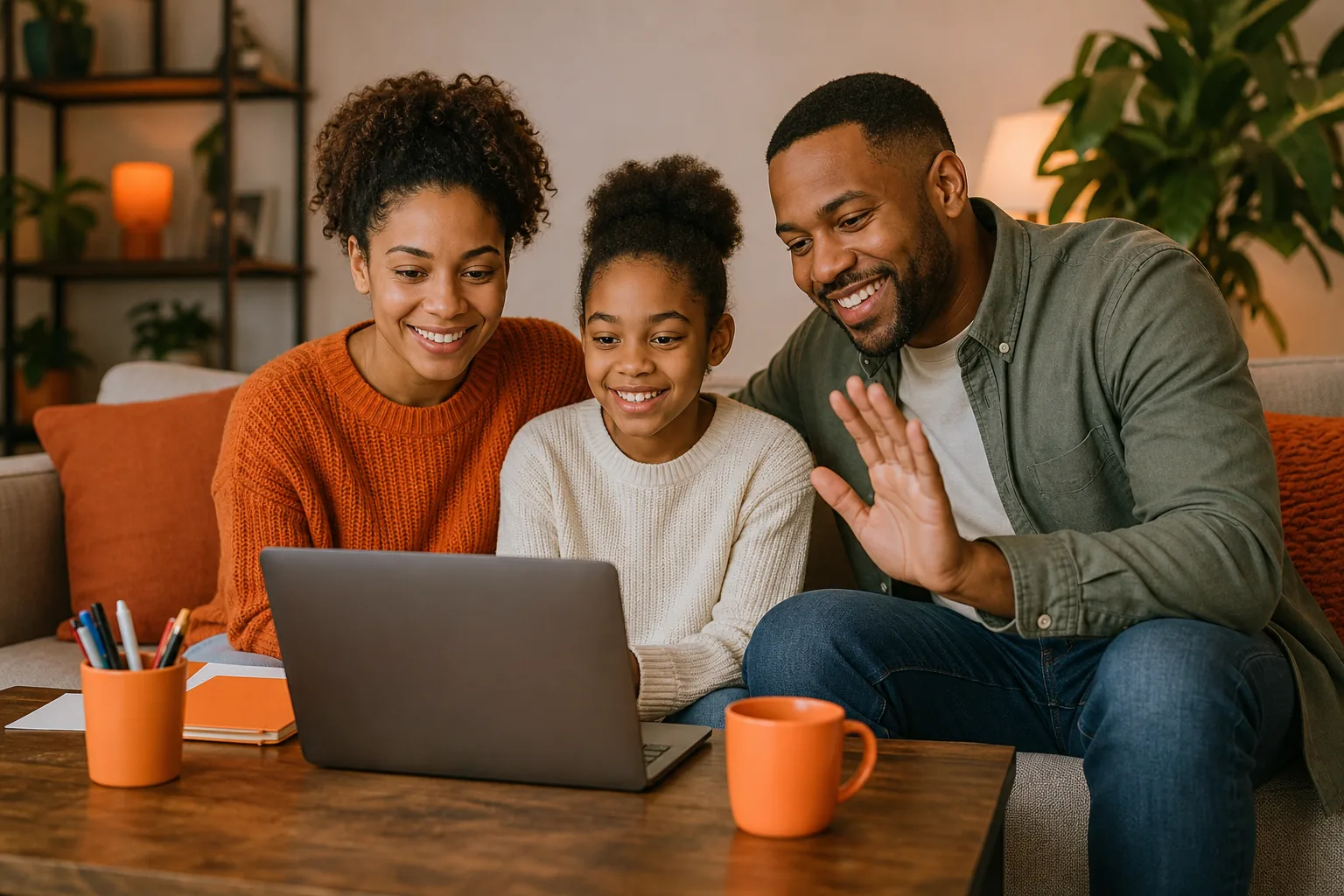 Online family peace program step 2: create an online practice environment that supports cooperation