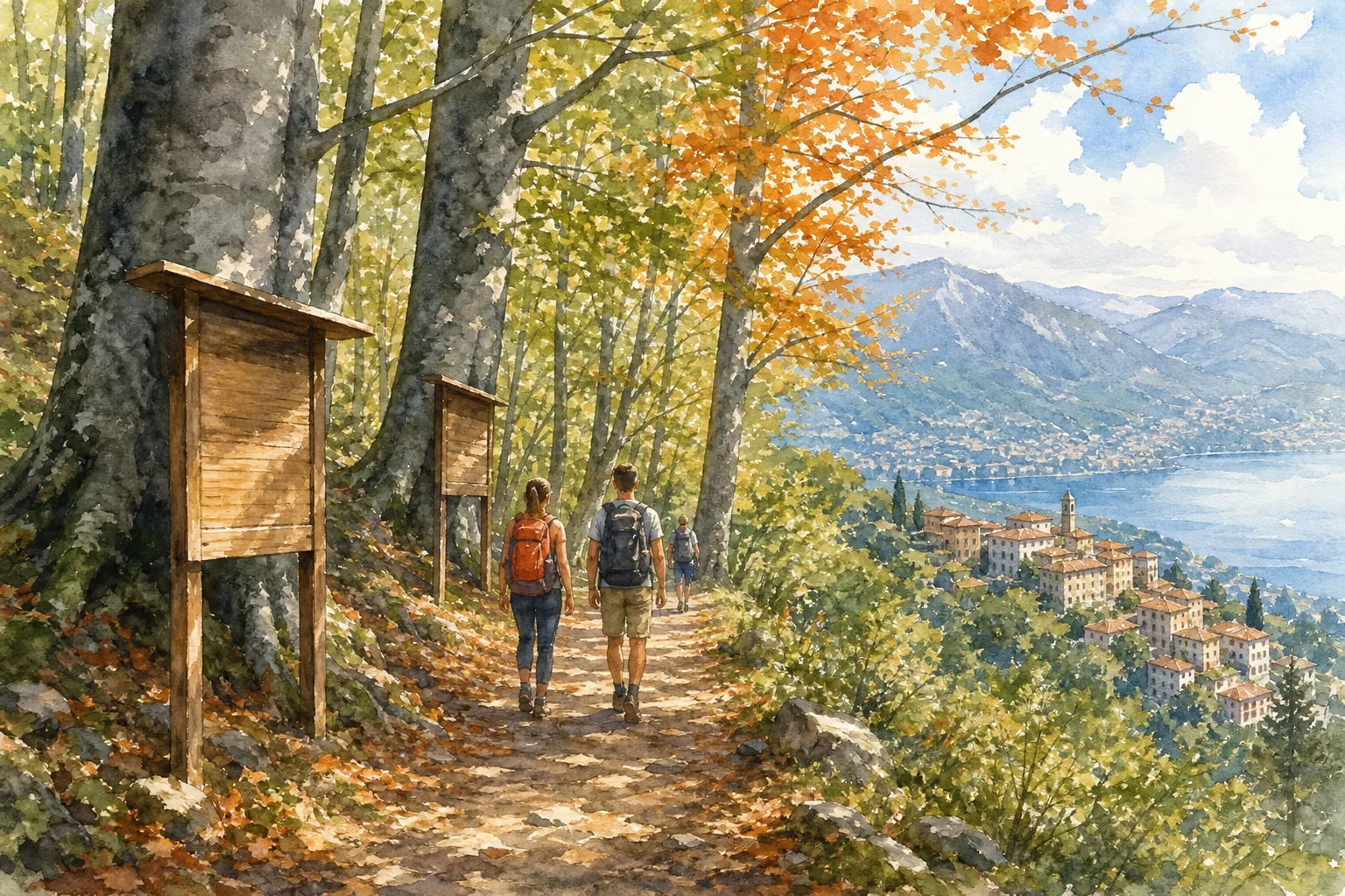 Sentiero Alda Merini hike