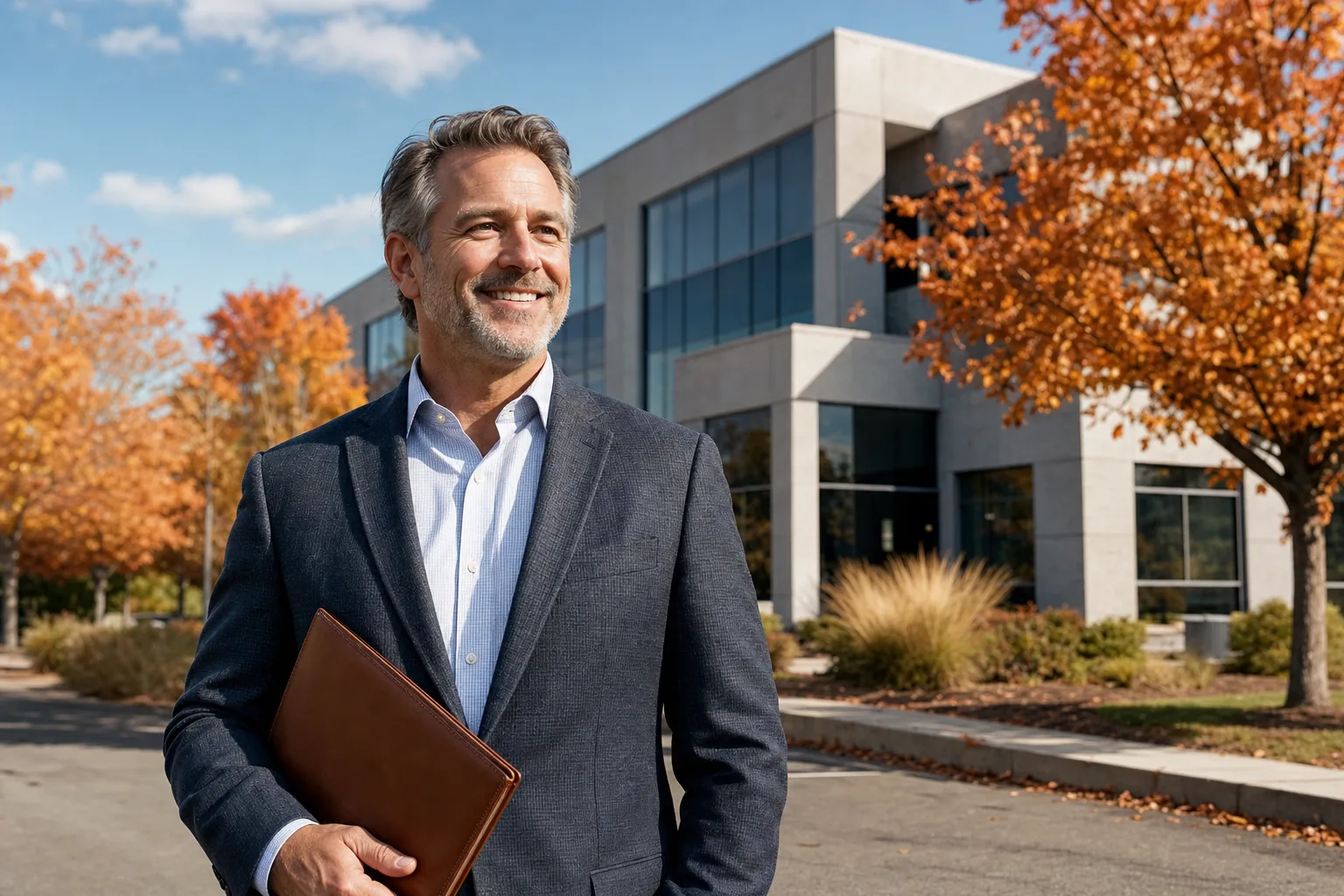 Investor evaluating an office building investment in Massachusetts.