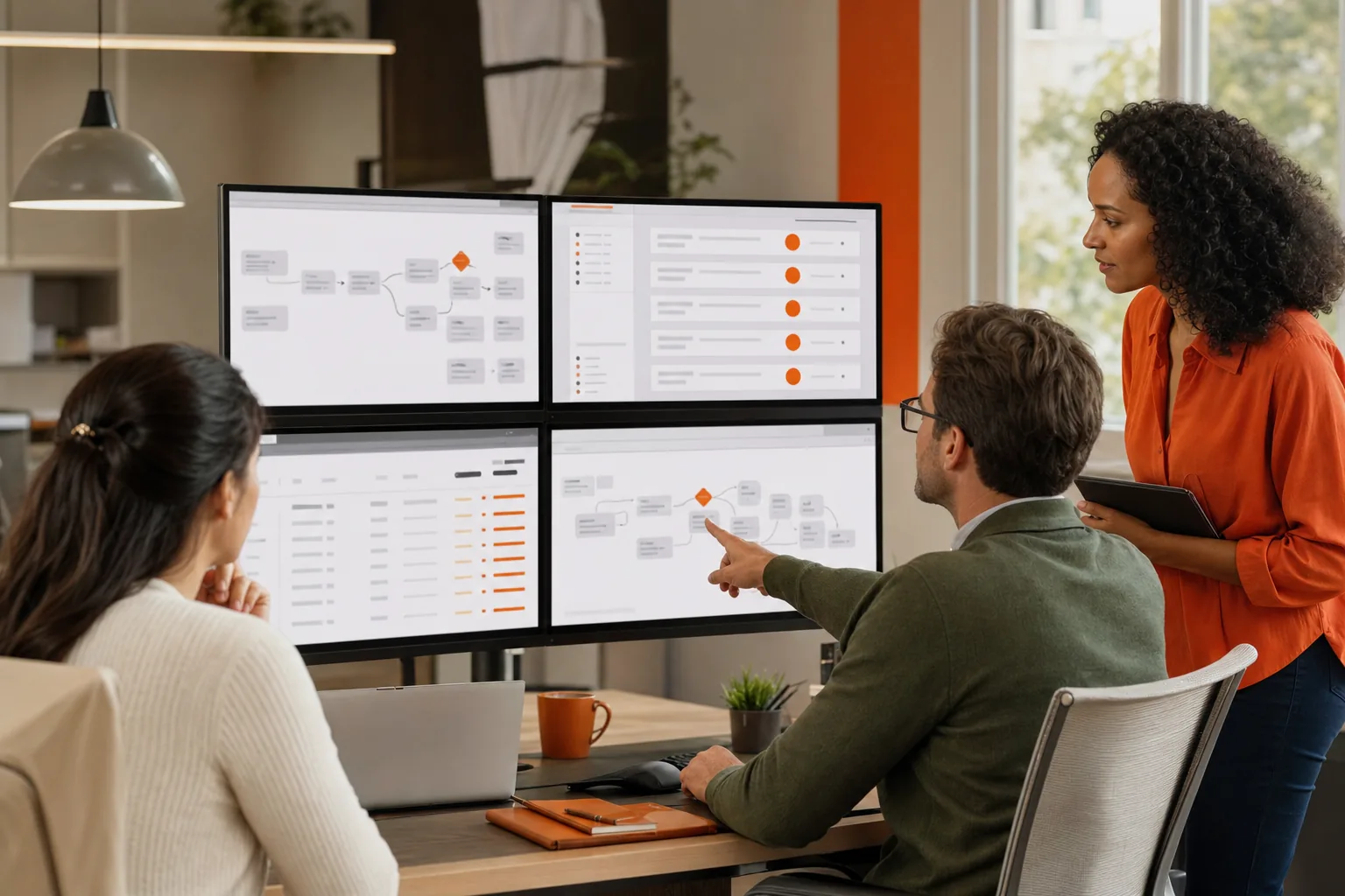 AI automation exception testing for client trust and human review