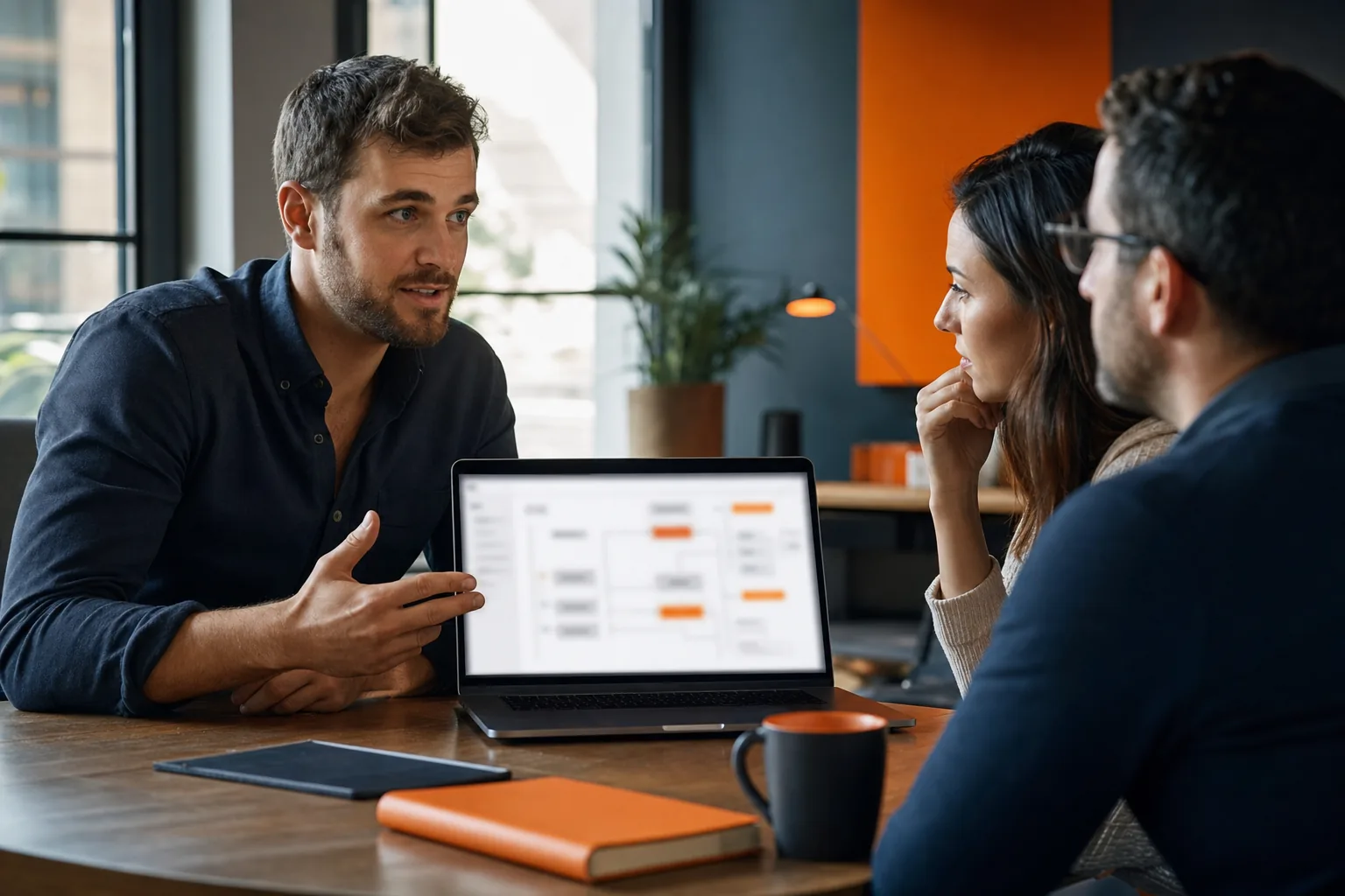 SaaS product demo focused on buyer problems and sales decisions