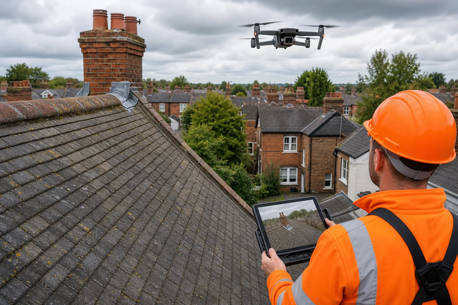 Drone roof survey cost what should the survey fee include?