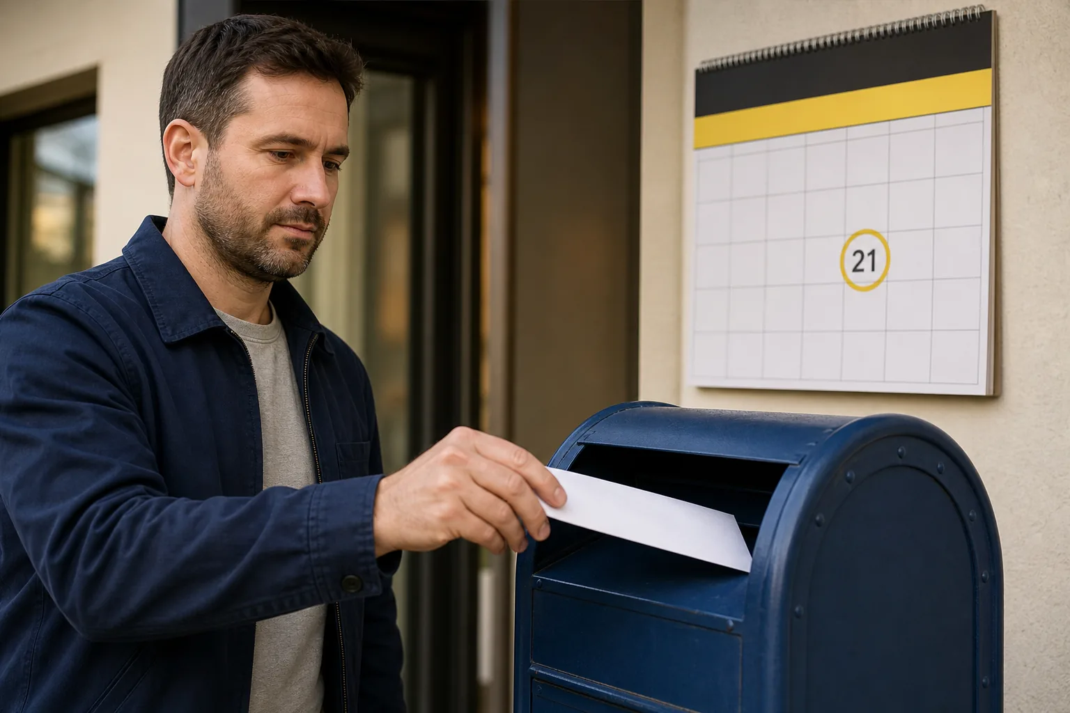 21-day security deposit return deadline in California