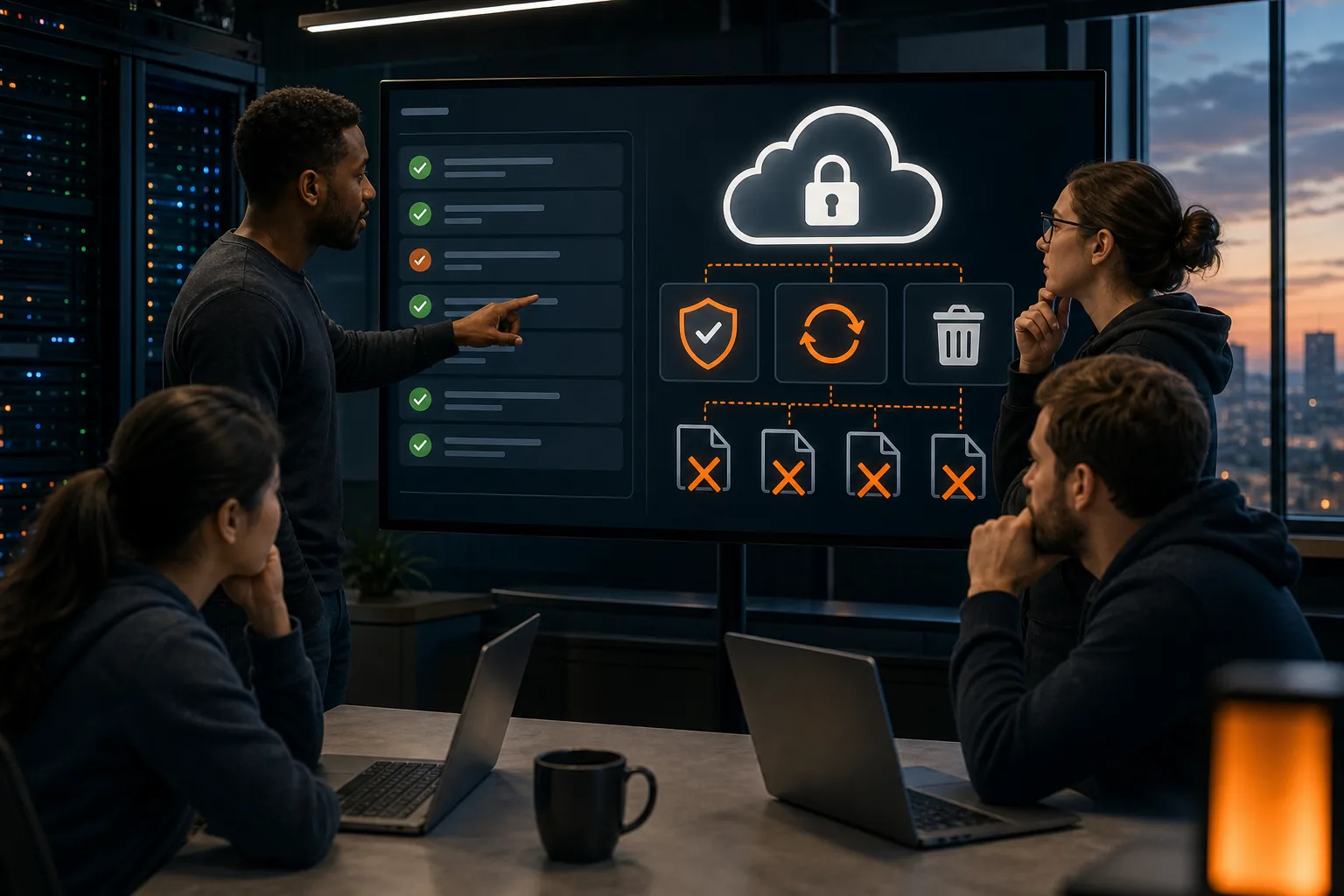 Verify secret access, rotate exposed credentials, and remove old.env file copies.
