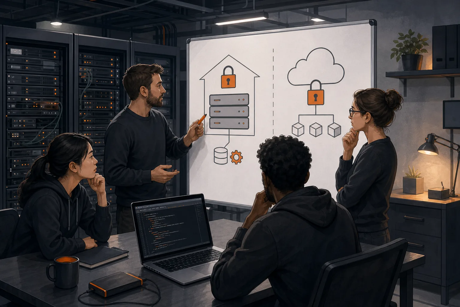 Open-source secrets management with self-hosted infrastructure and automation