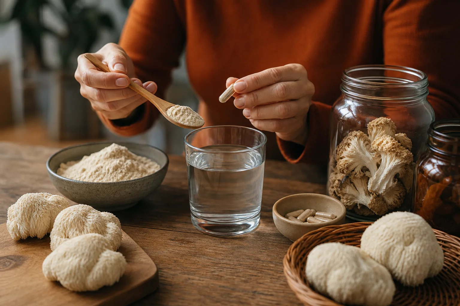 Lion's mane dosage étape 3 : ajuster le dosage selon l’objectif et la forme utilisée