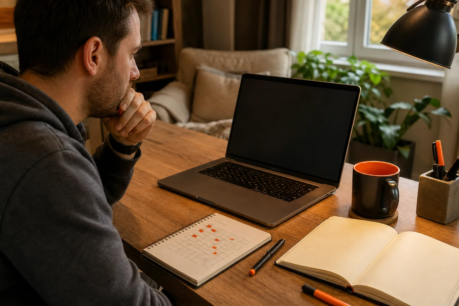 Reviewing Rust mock interview hints and tracking coding practice.