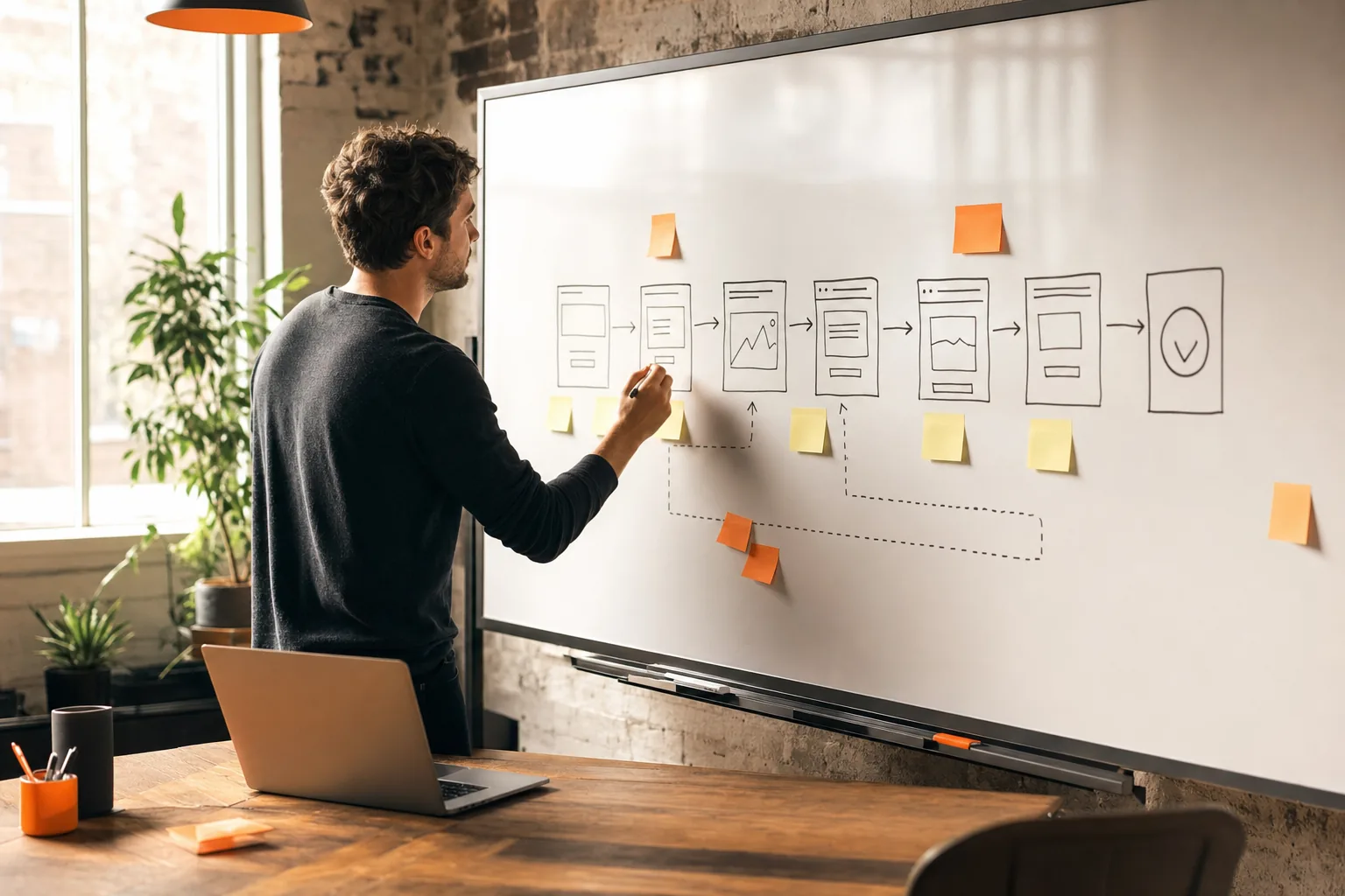 SaaS onboarding flow map showing the shortest path to user activation