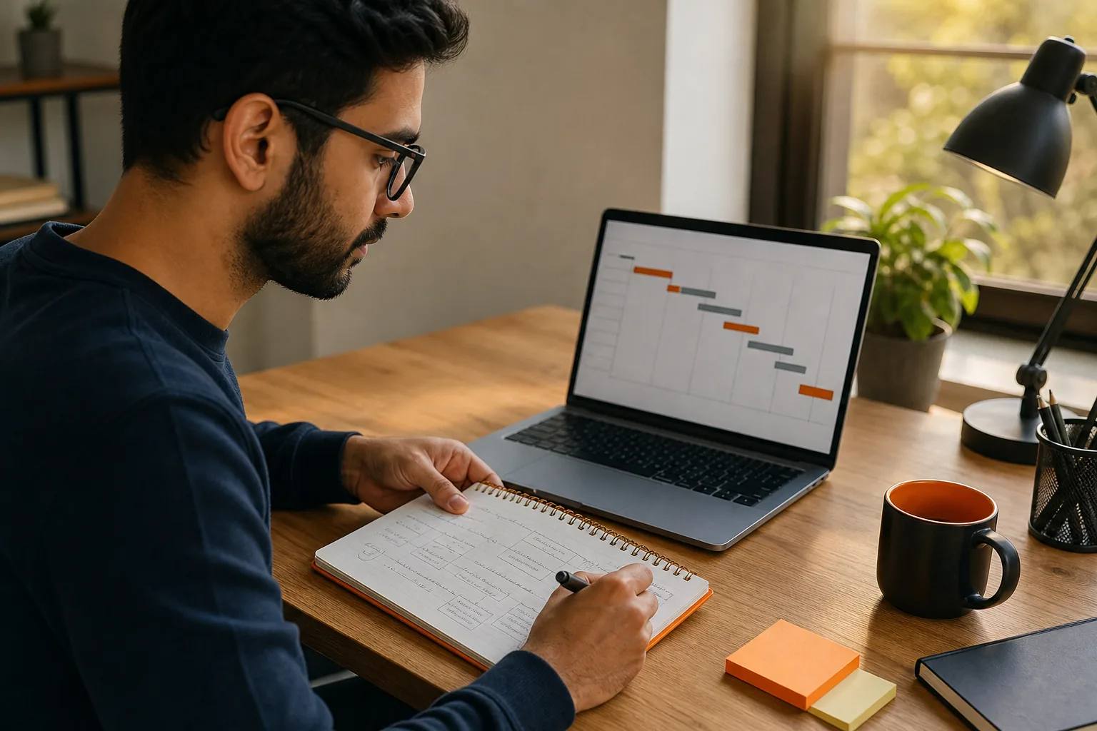 Software engineer choosing a real project story for a behavioral interview.
