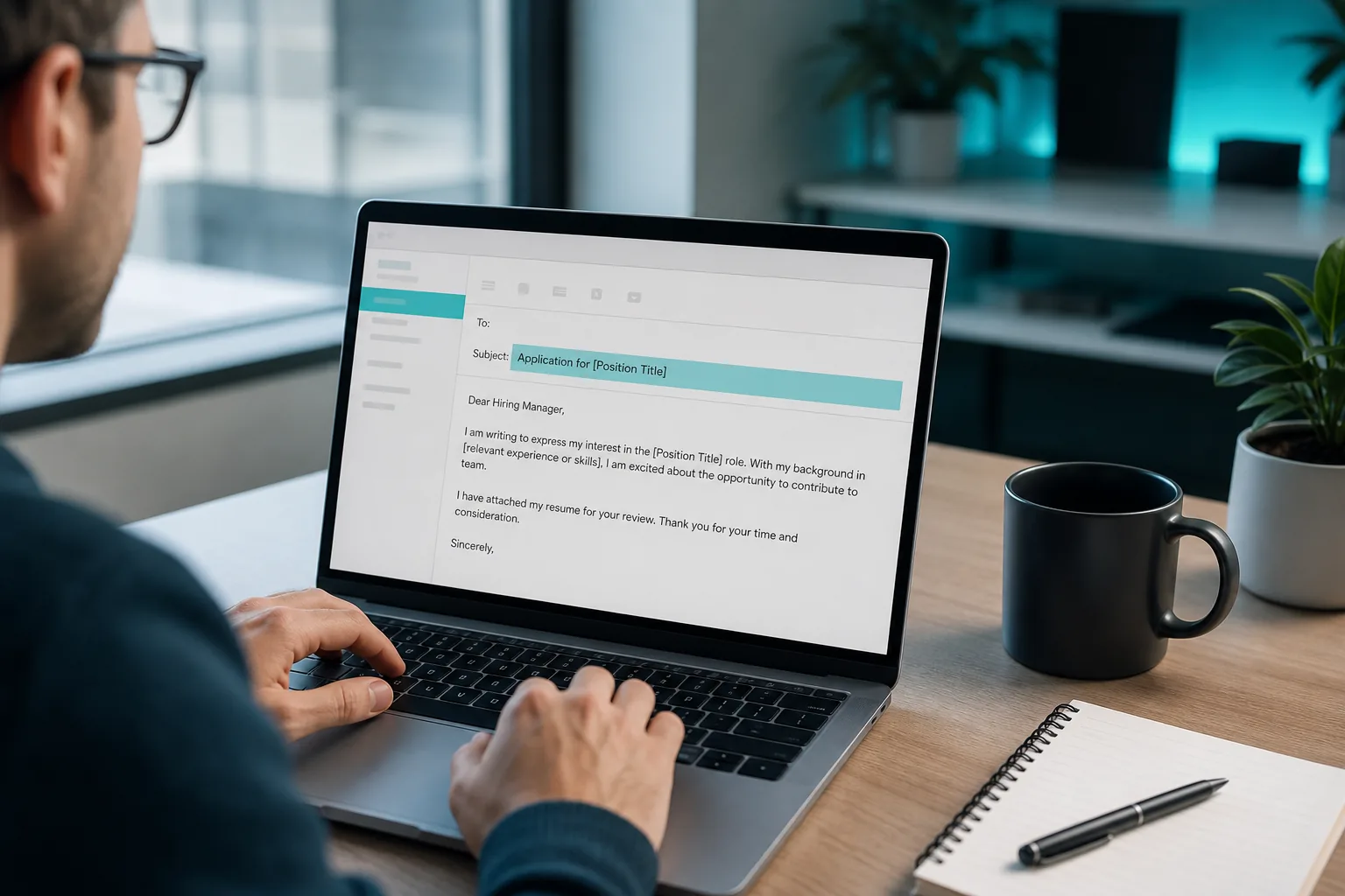 Direct email to hiring manager template