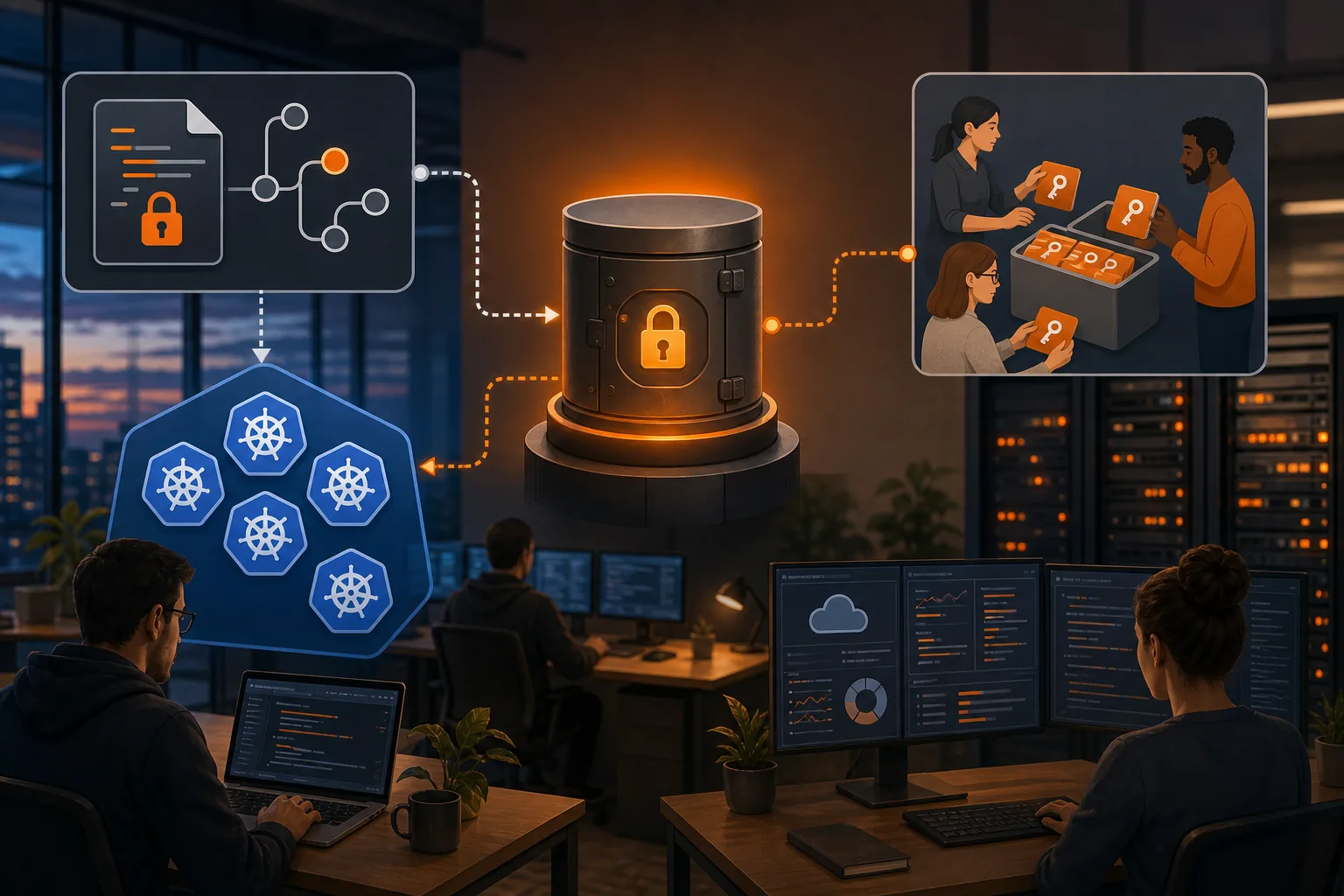 Choosing between Kubernetes Sealed Secrets and central secret management
