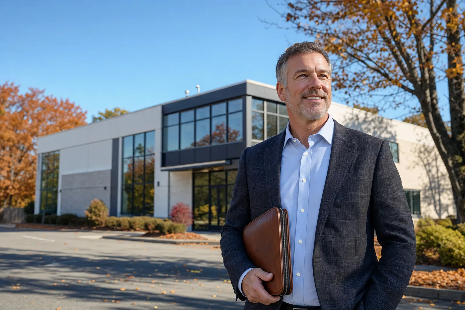 Massachusetts flex building owner reviewing a commercial property valuation.