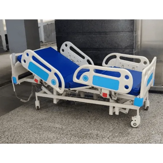 Home hospital bed adjustments and remote control usage