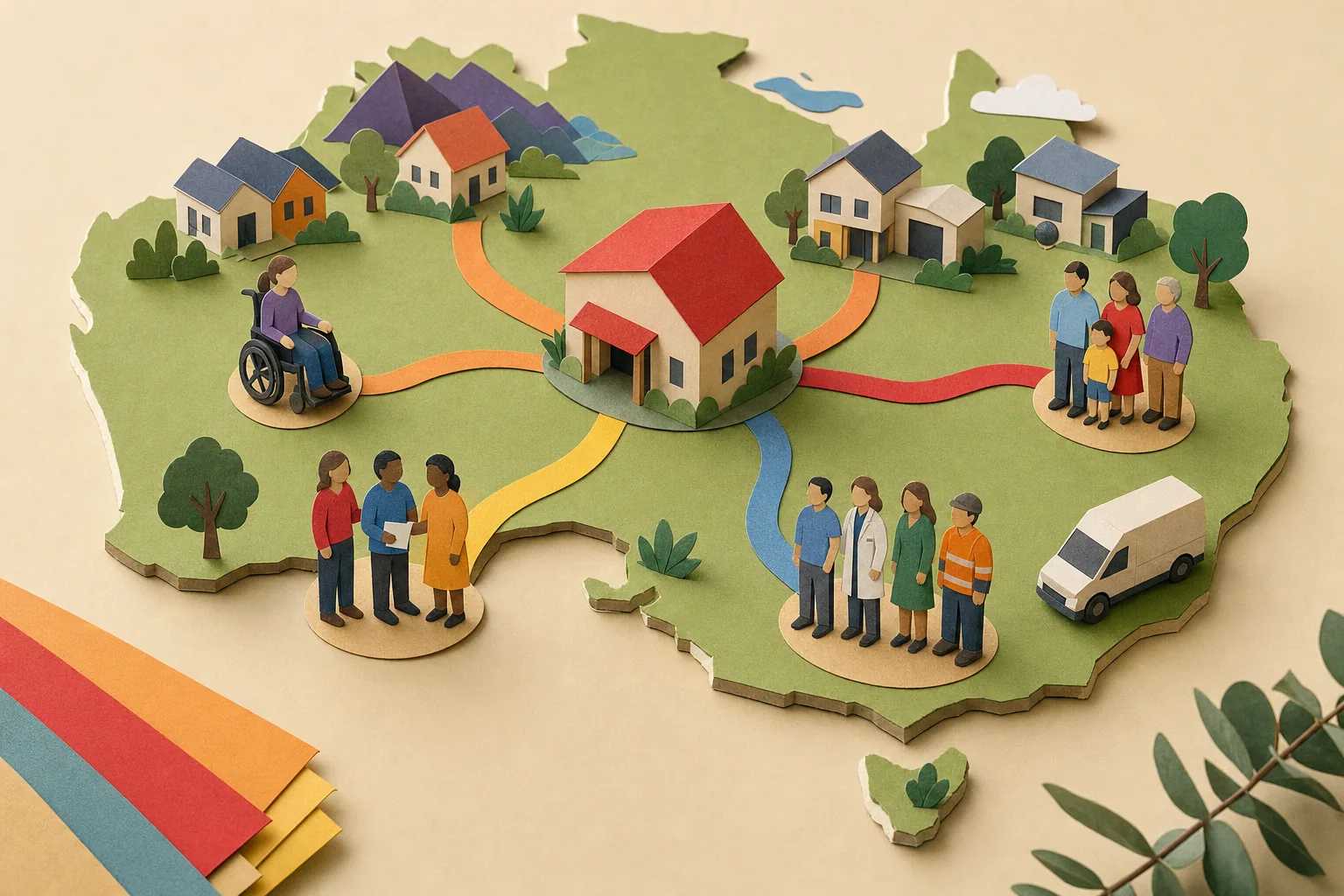 NDIS marketing audience and service area planning for disability support providers.
