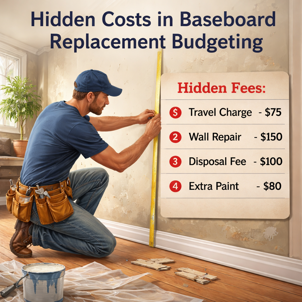 “Hidden costs in baseboard replacement budgeting”.