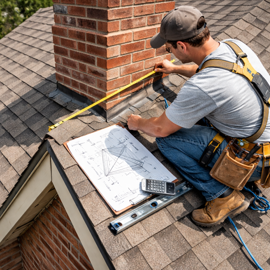 roof cricket installation cost measurement guide.