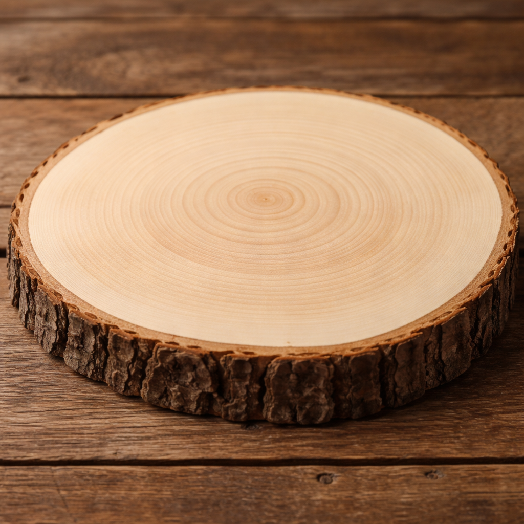 sanded wood surface prepared for photo transfer